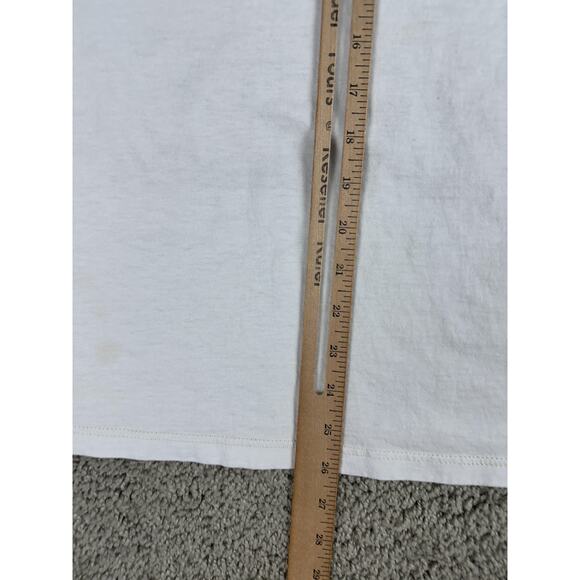 VINTAGE Splendors of Ancient Egypt Shirt Mens Medium White Graphic Made USA 90s - Picture 11 of 13